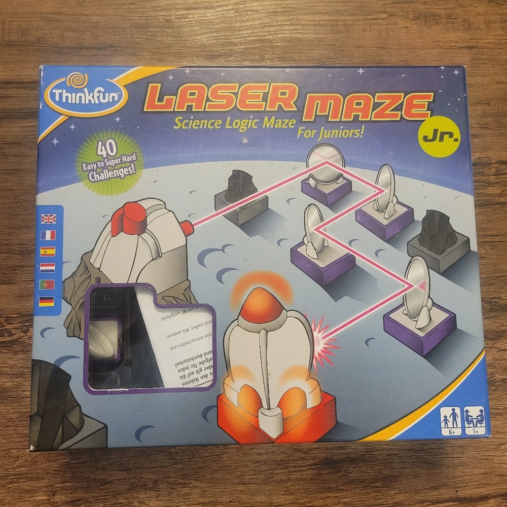 Laser Maze Jr. Science Logic Maze for Kids - COMPLETE GUC